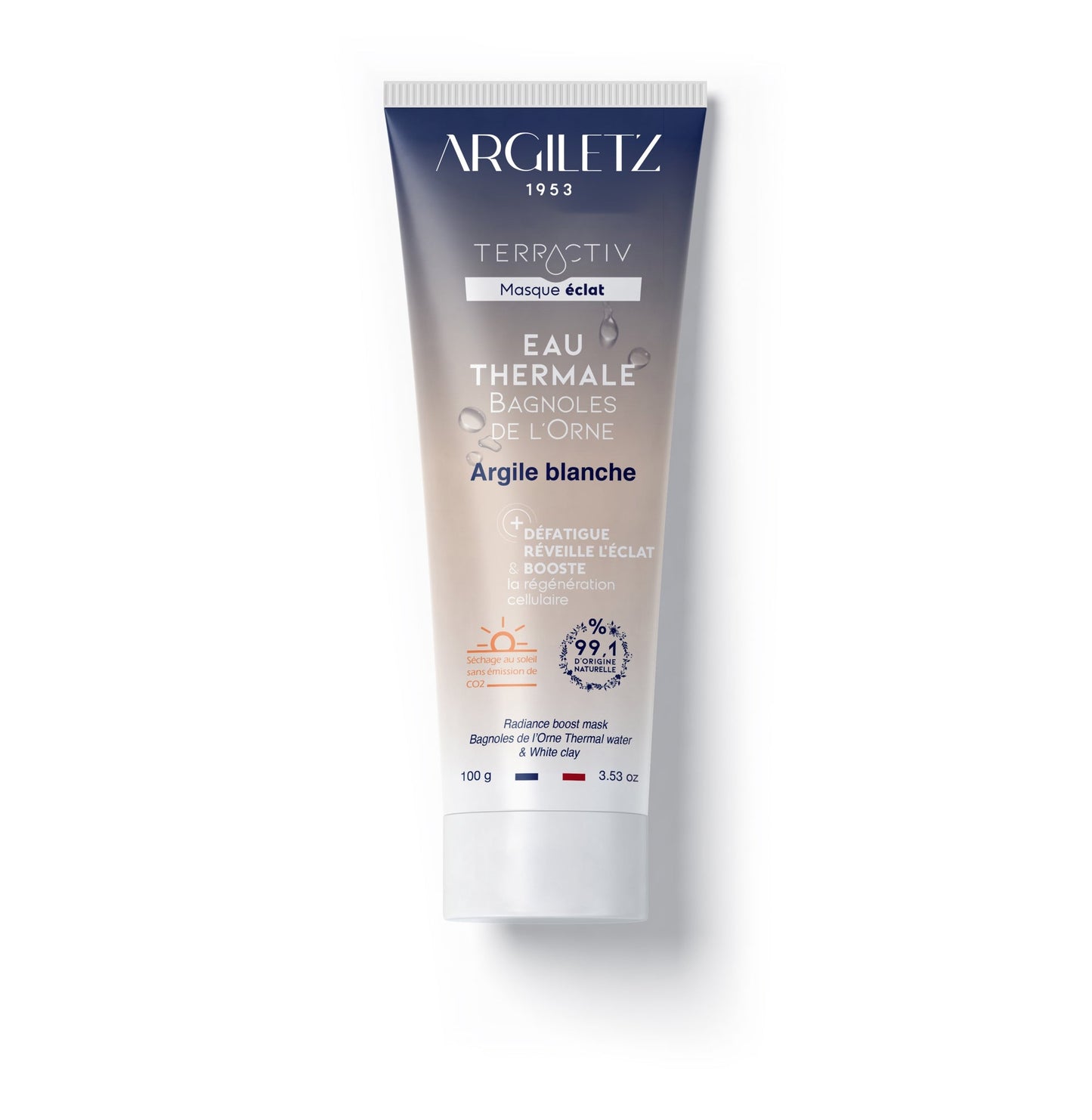 "terractiv" Ready-to-Use White Clay Face Mask (100g)