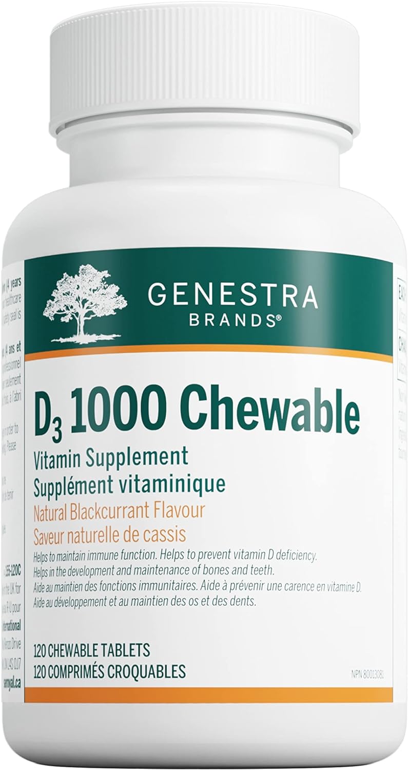 D3 1000 Chewable (120 Co)