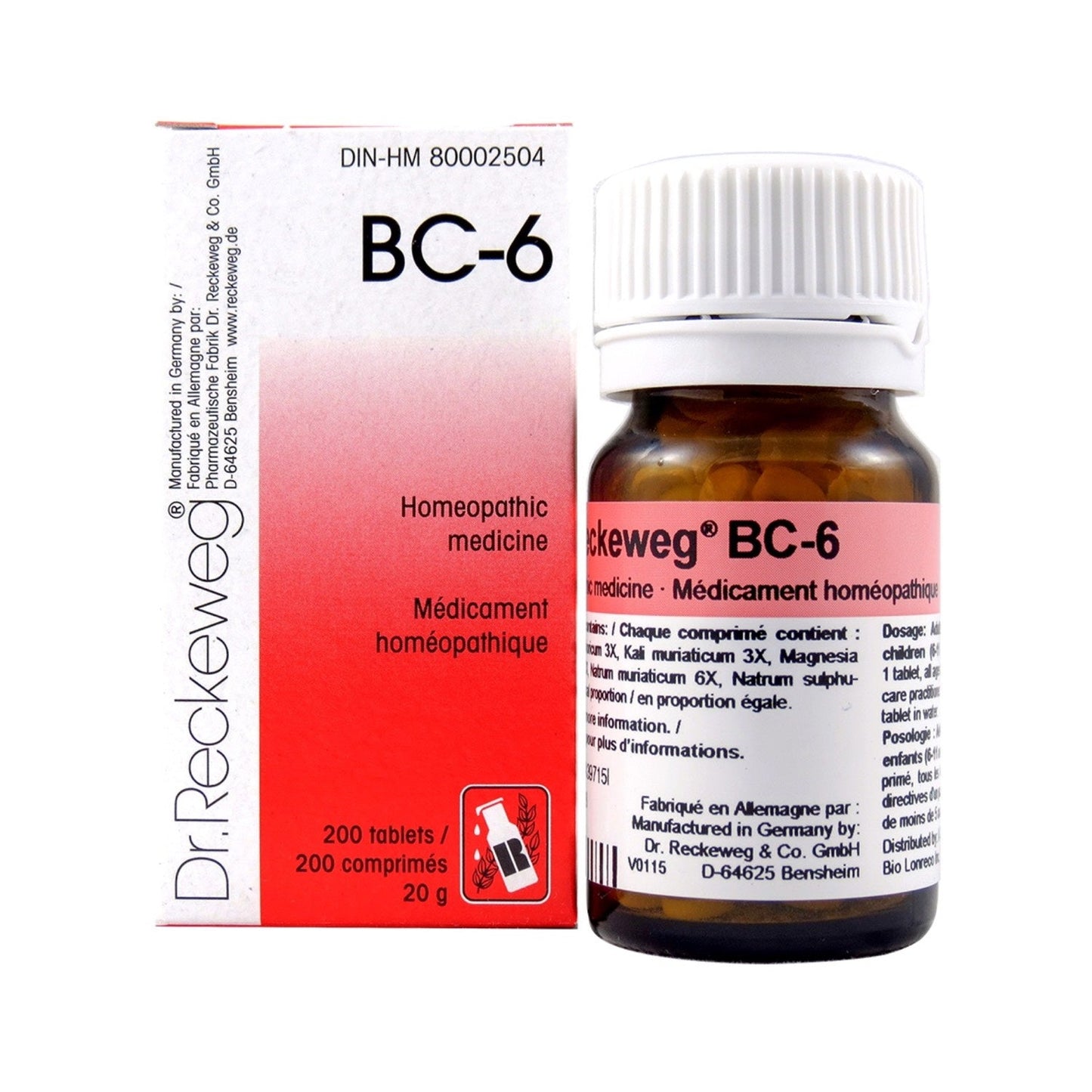 Bc 6 (200 Tablets)