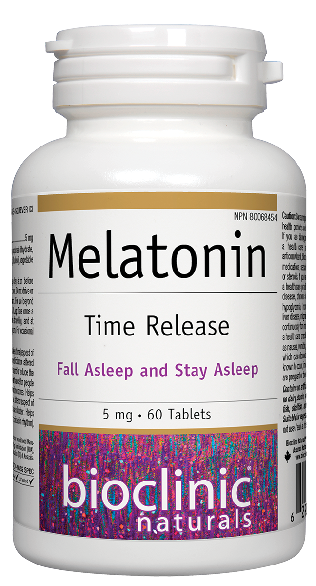 Melatonin Time Release 5 mg (60 caps)