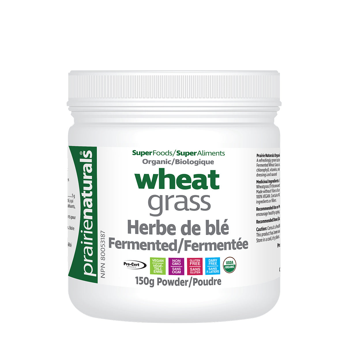 Organic Fermented Wheatgrass Juice (150g)