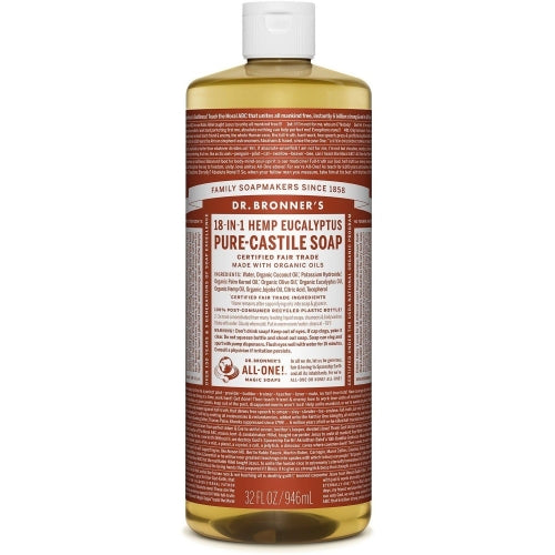 Pure Castile Eucalyptus Soap (472ml)