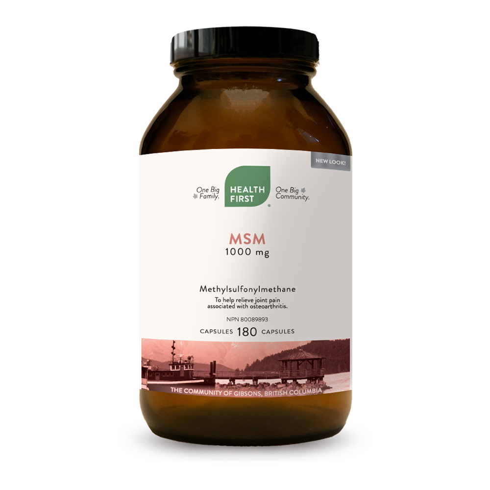 MSM 1000mg (180 Caps)