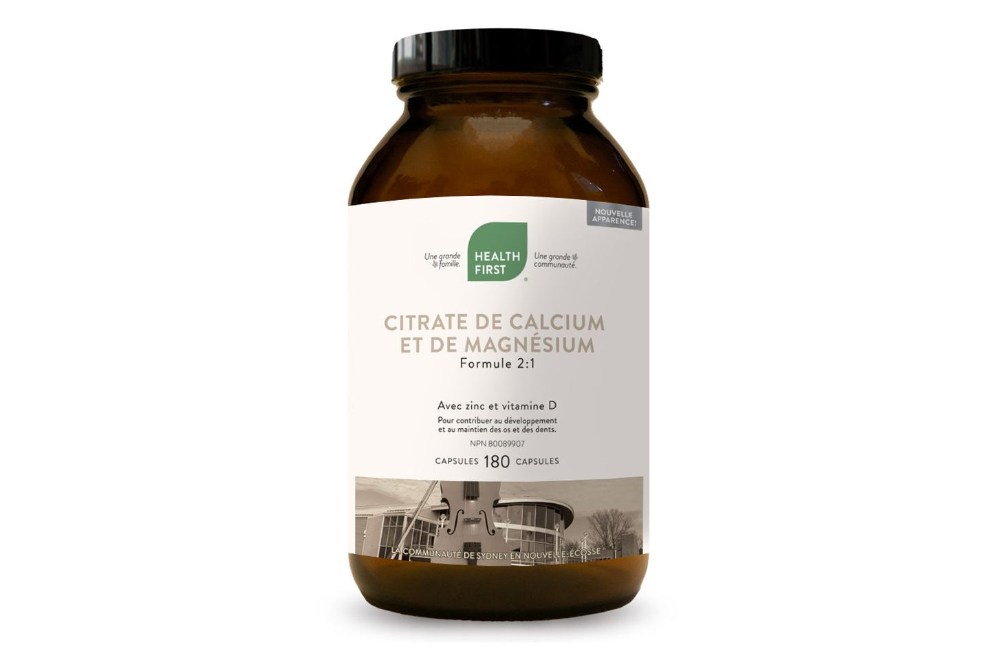 Calcium and Magnesium Citrate 2:1 (180 Caps)
