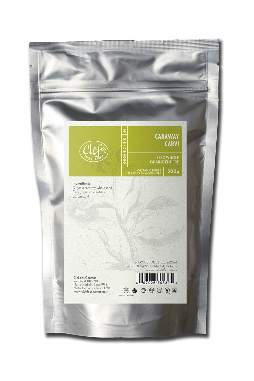 Caraway, Bulk (500g)