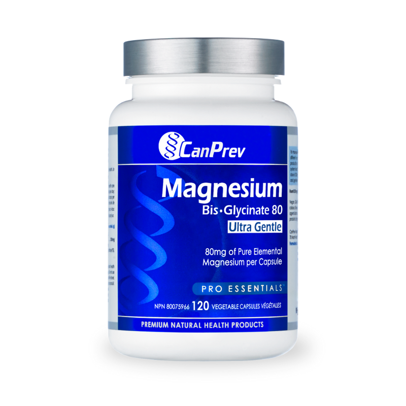 Magnesium Bis·glycinate 80 Ultra Gentle (120 Vcaps)