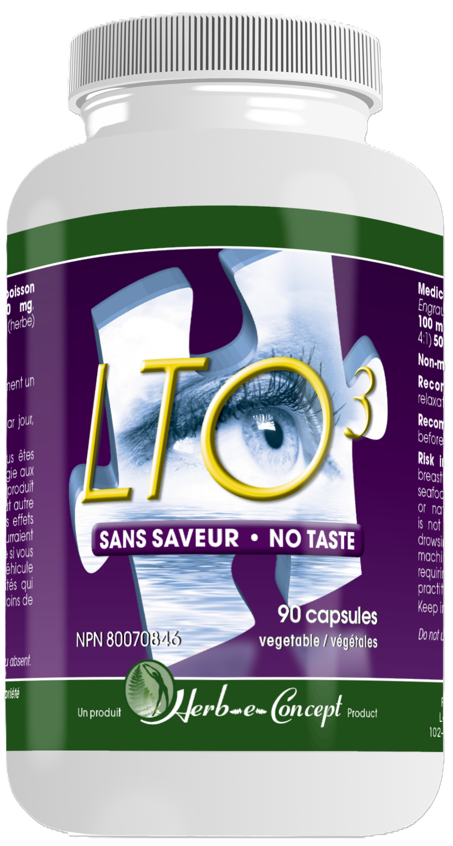 Lto3 Unflavored (90 Capsules)