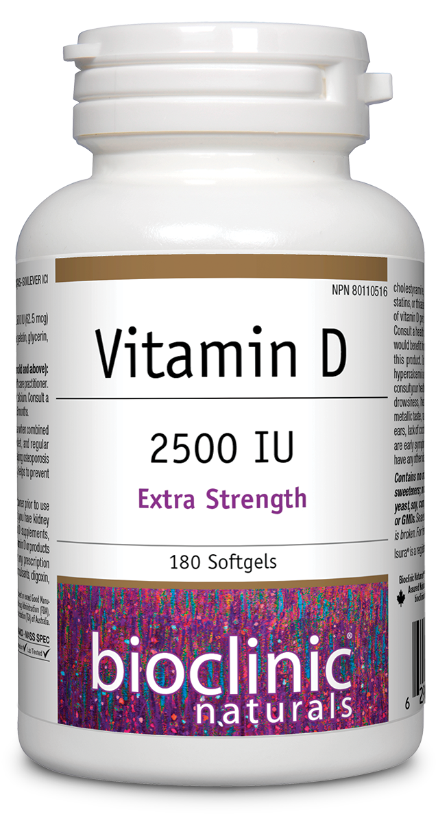 Vitamin D3 · 2500 Iu (180 Gel)