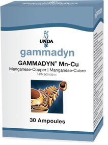 Gammadyn Mn-cu (30 Unidoses)