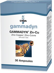 Gammadyn Zn-cu (30 Unidoses)