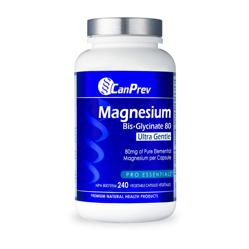Magnesium Bis-Glycinate 80 Ultra Gentle (240 Vcaps)