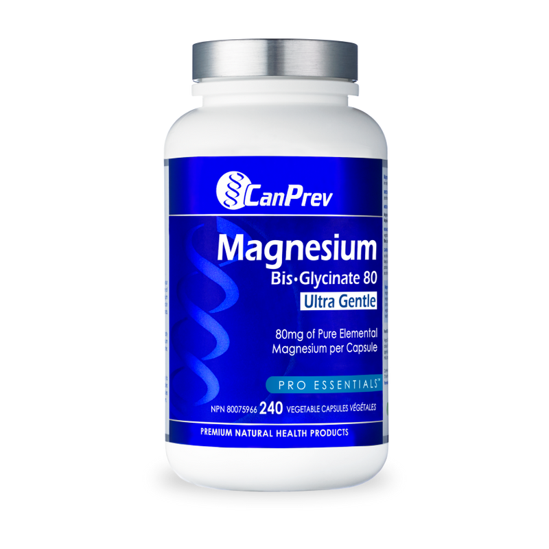Magnesium Bis·glycinate 80 Ultra Gentle (240 Vcaps)