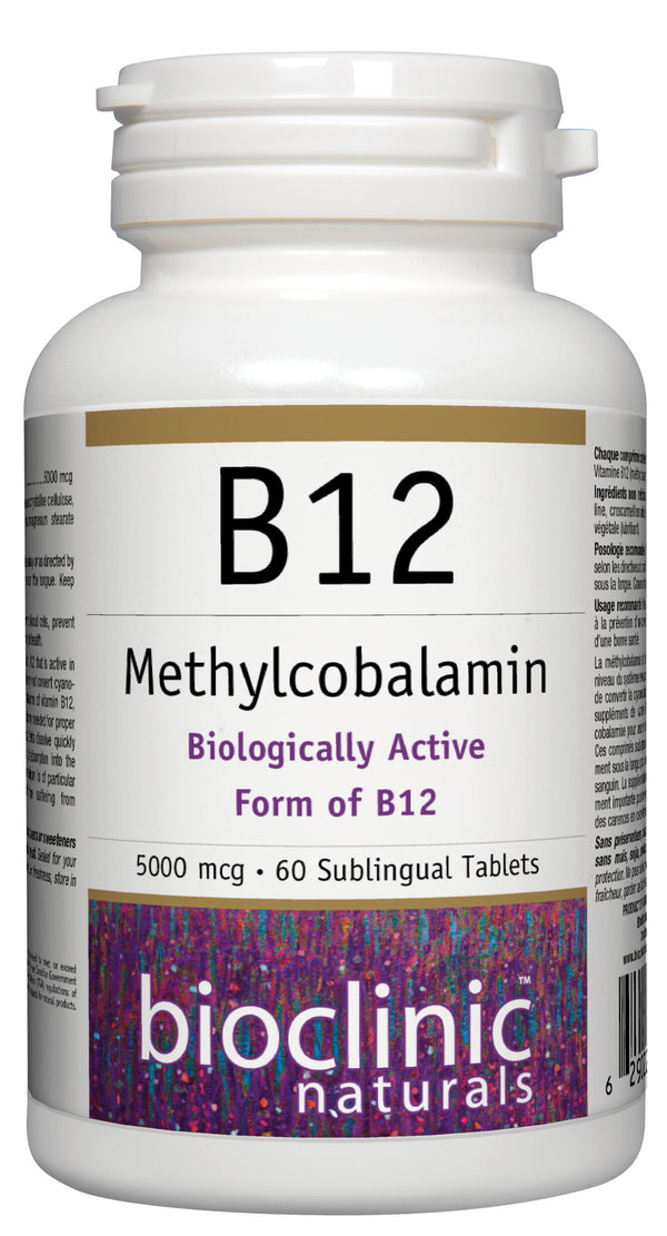 B12 Methylcobalamin · 5000 Mcg (60 Cos Sl)