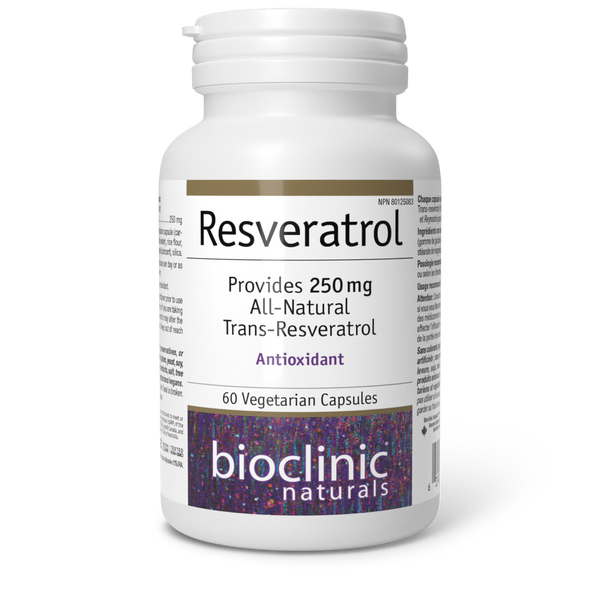 Resveratrol 250mg (60 Vcaps)