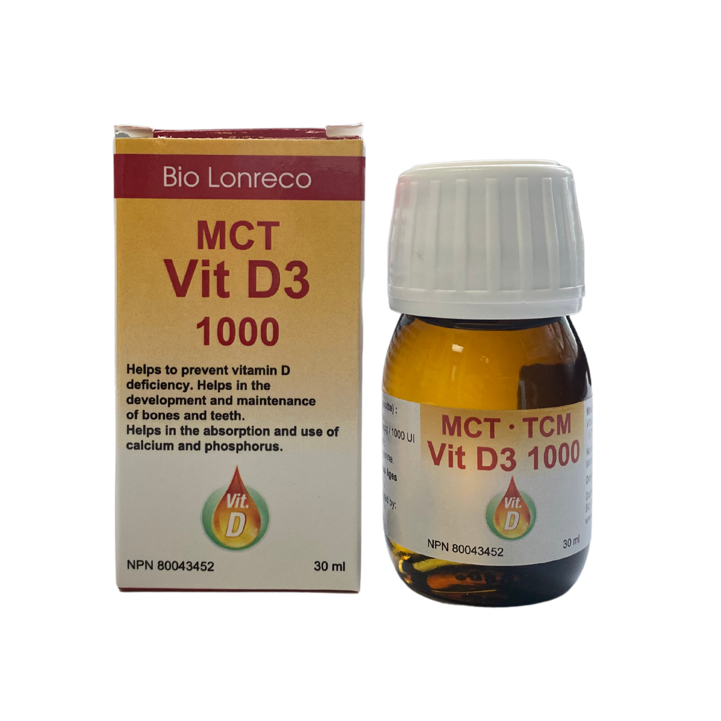 MCT Vitamin D3 1000 (30ml)
