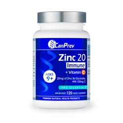 Zinc 20 Immune + Vitamin C (120 Co)