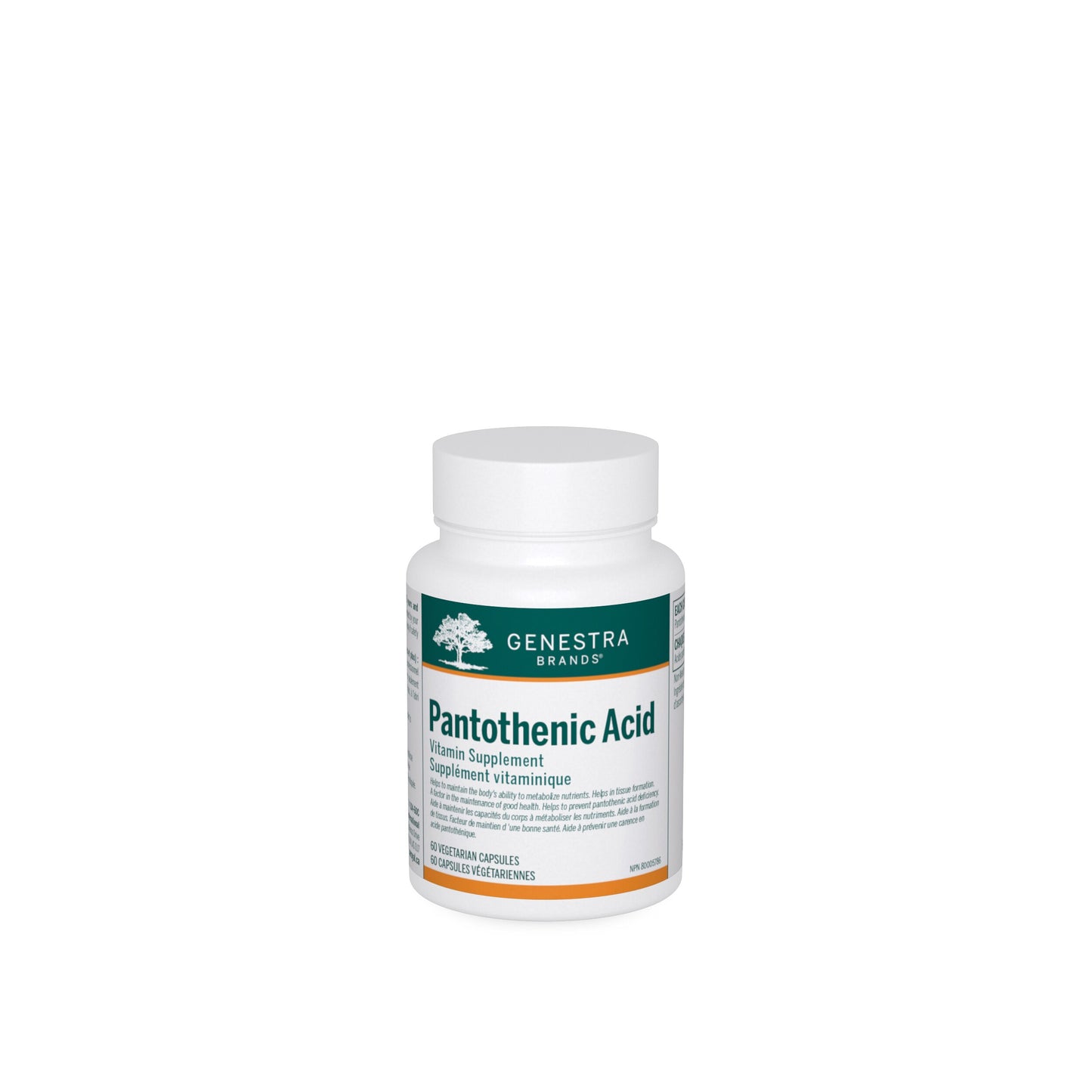 Pantothenic Acid (60 Capsules)