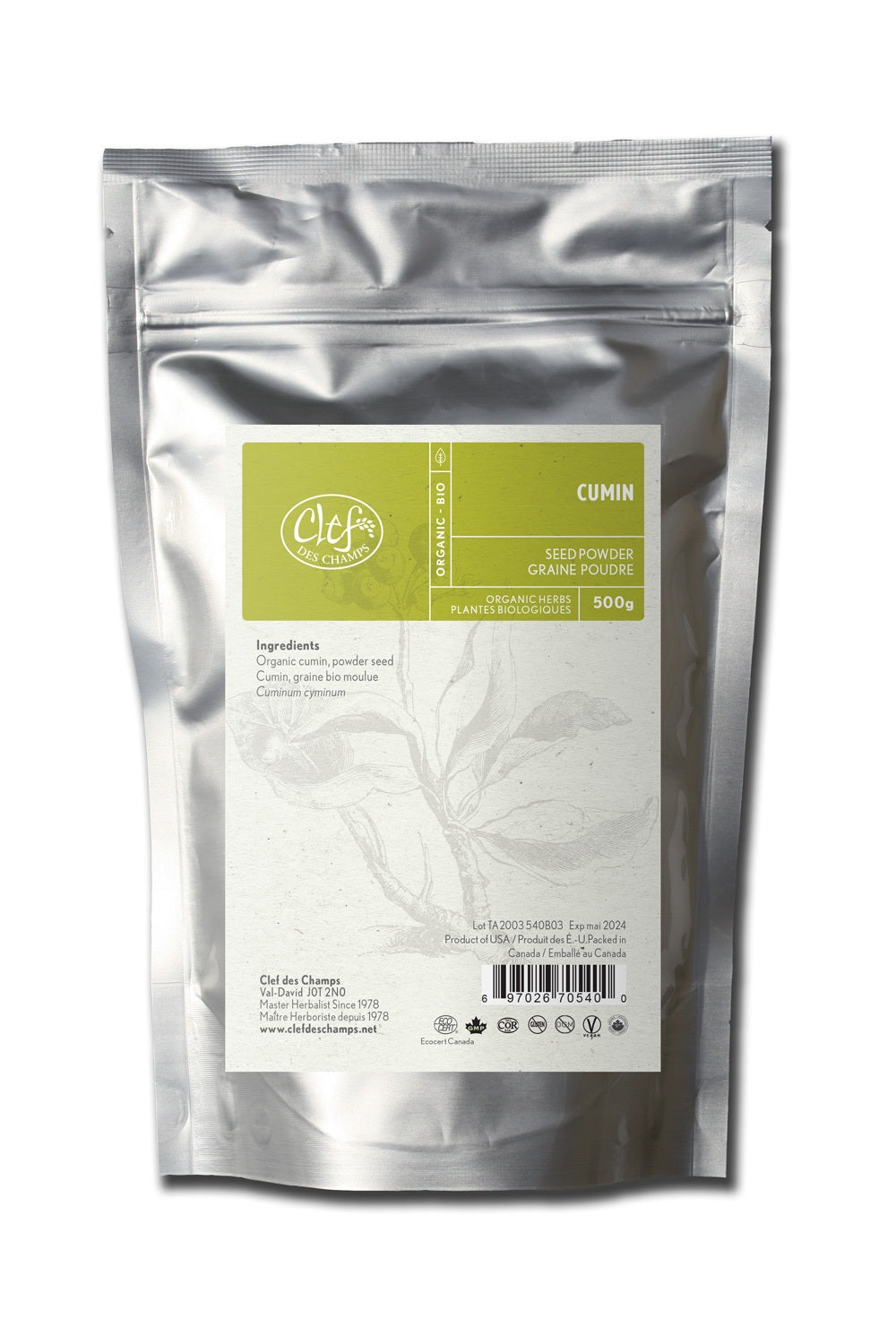 Bulk Cumin Powder (500g)