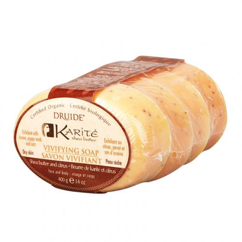 Uplifting Shea Butter & Citrus Soap (4x100g)