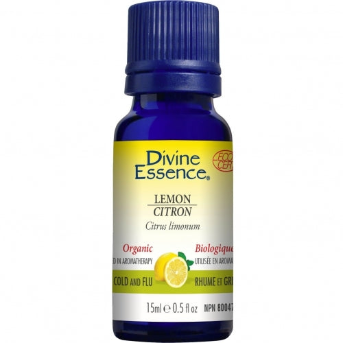 Organic Lemon Essential Oil (15ml)