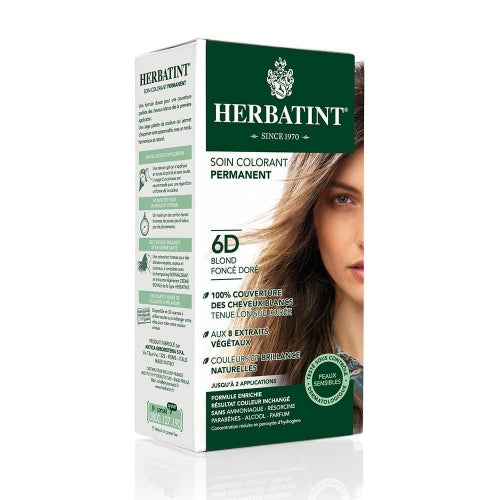 Permanent Hair Dye 6G Dark Golden Blonde (135ml)