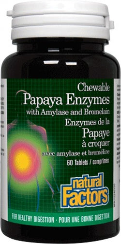 Enzymes De Papaye A Croquer (60 Cos)