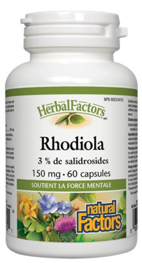 Rhodiola 3% Salidrosides 150mg (60 Capsules)