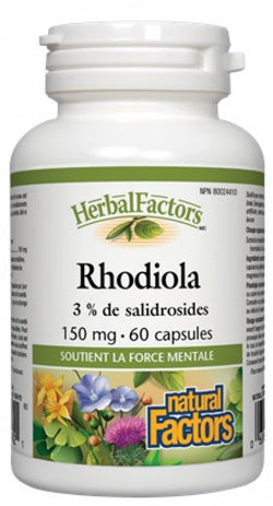 Rhodiola 3% Salidrosides 150mg (60 Caps)