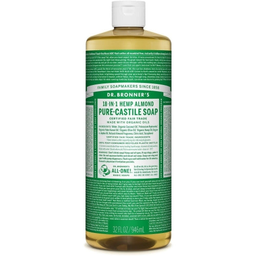 Pure Almond Castile Soap (472ml)