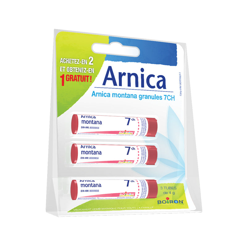 Arnica Blister 7ch (3 Tubes Granules)