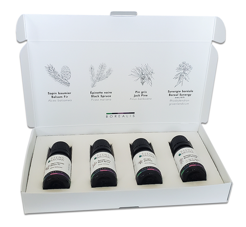 Coffret Huiles Essentielles Borealis (4x10ml)