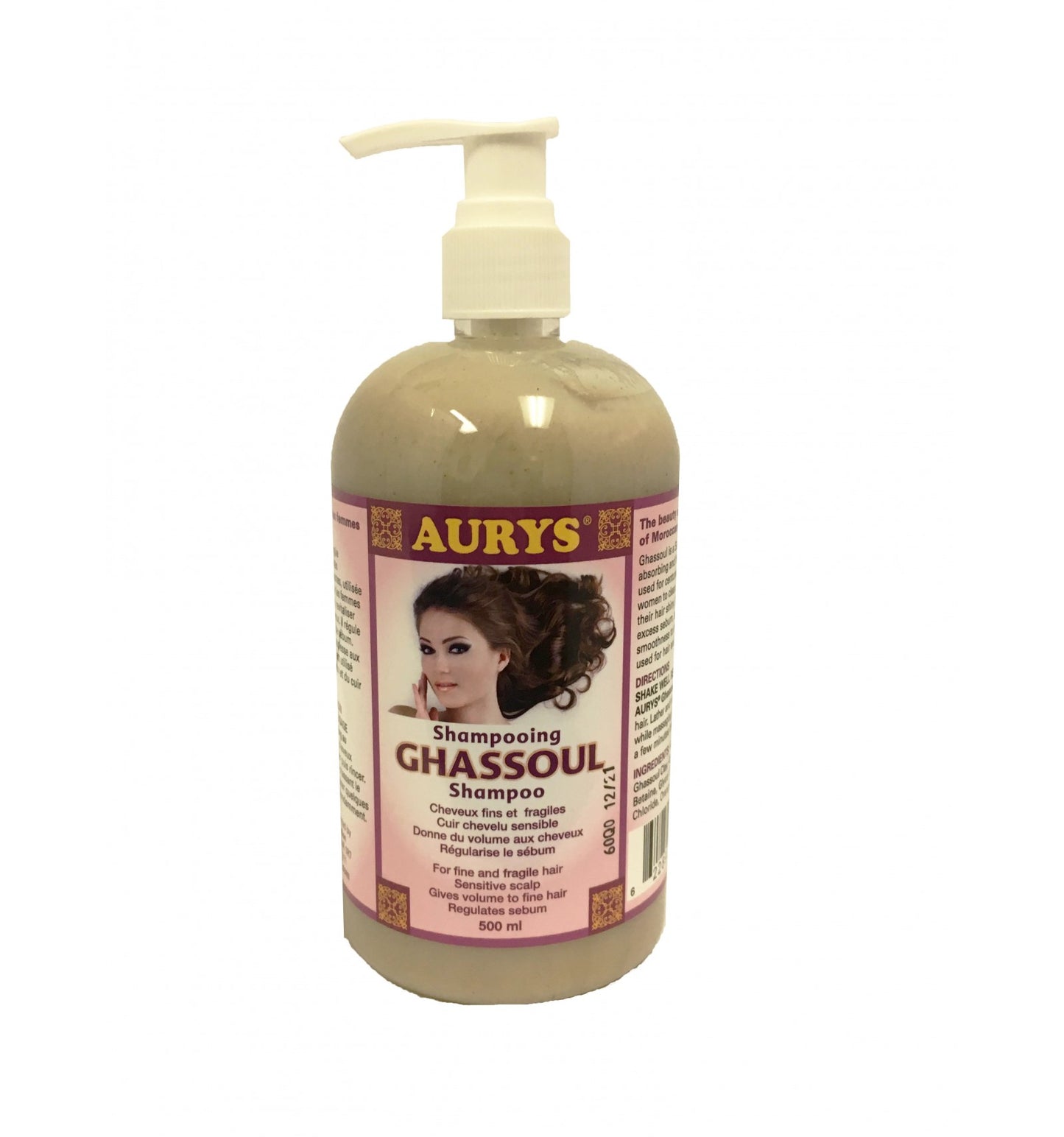 Ghassoul Shampoo (500ml)