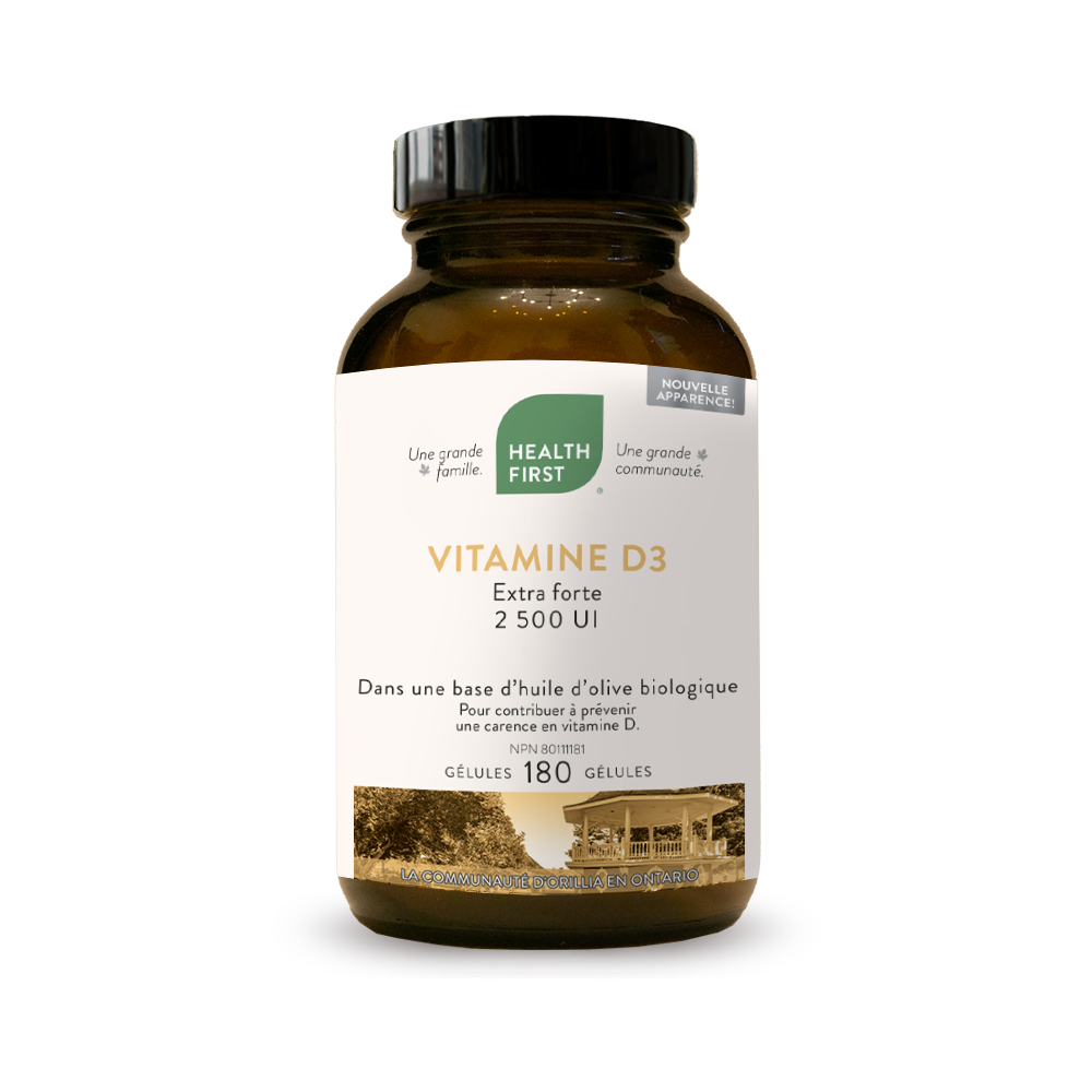 Vitamin D3 2500iu (180 Softgels)